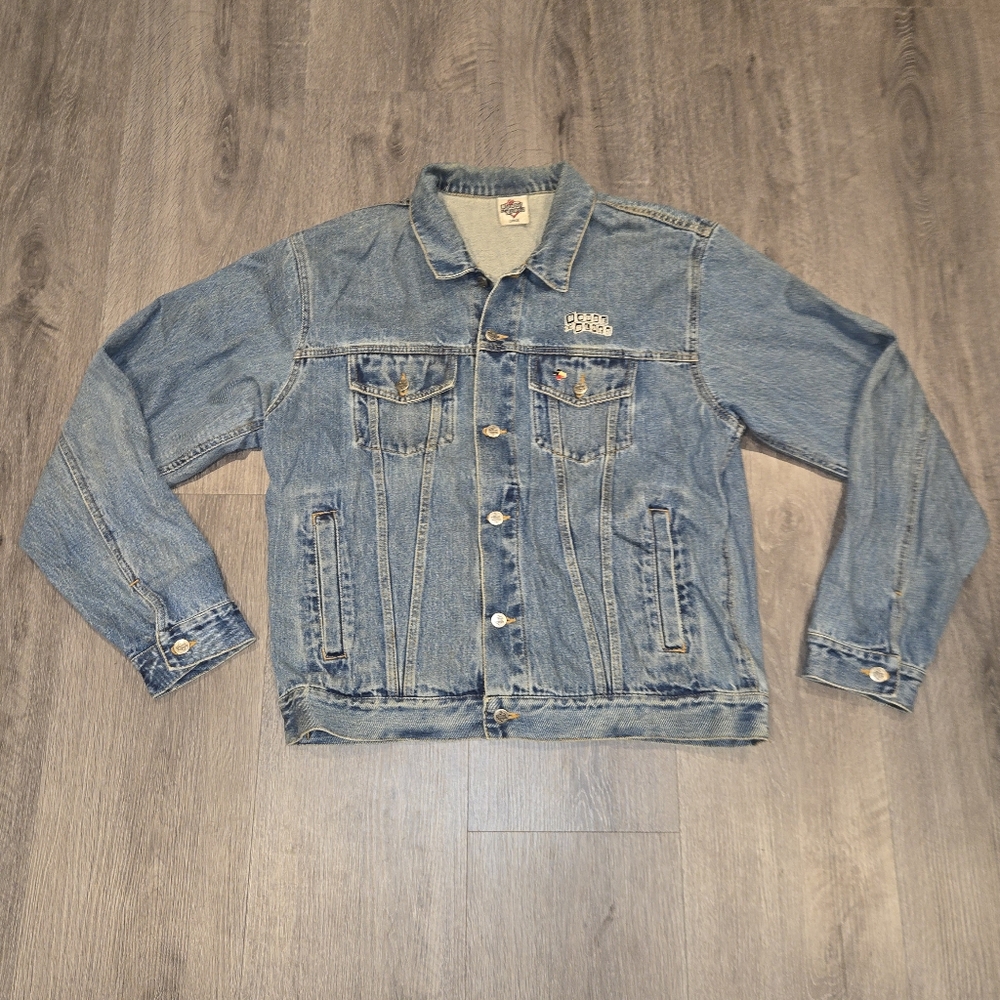 House Of Blues Denim Jacket With Graphic Patch - image 2